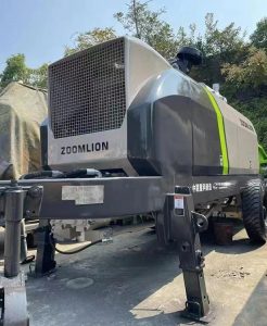 fairly used concrete pump HBT90.18.186RSU