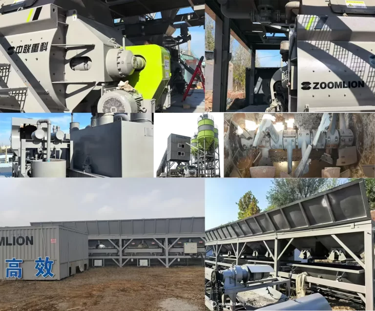 120cubic meters ZOOMLION concrete batching plant