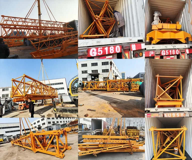 Refurbished tower crane shipped to Saudi Arabia